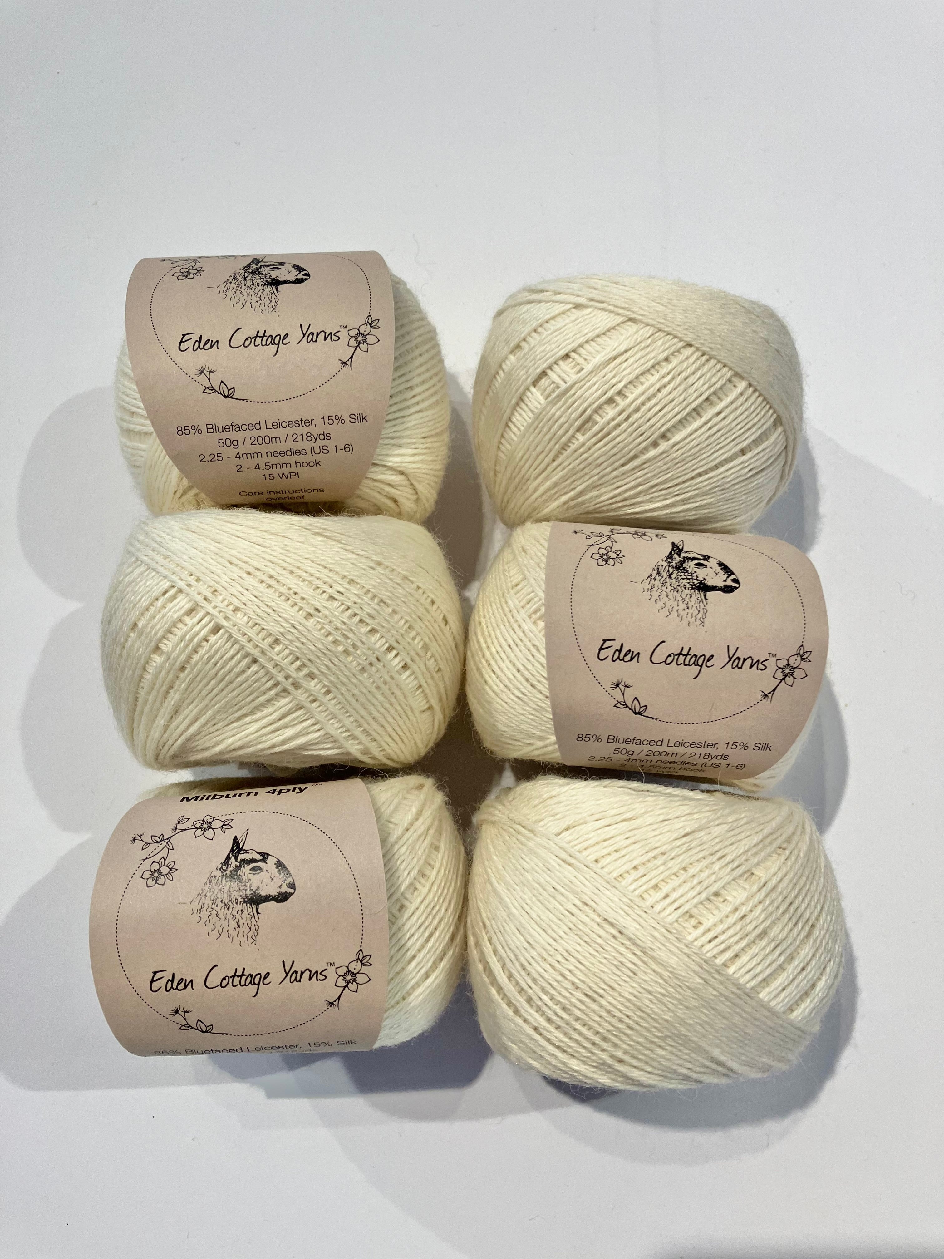 Eden Cottage Yarns - Milburn 4ply Yarn