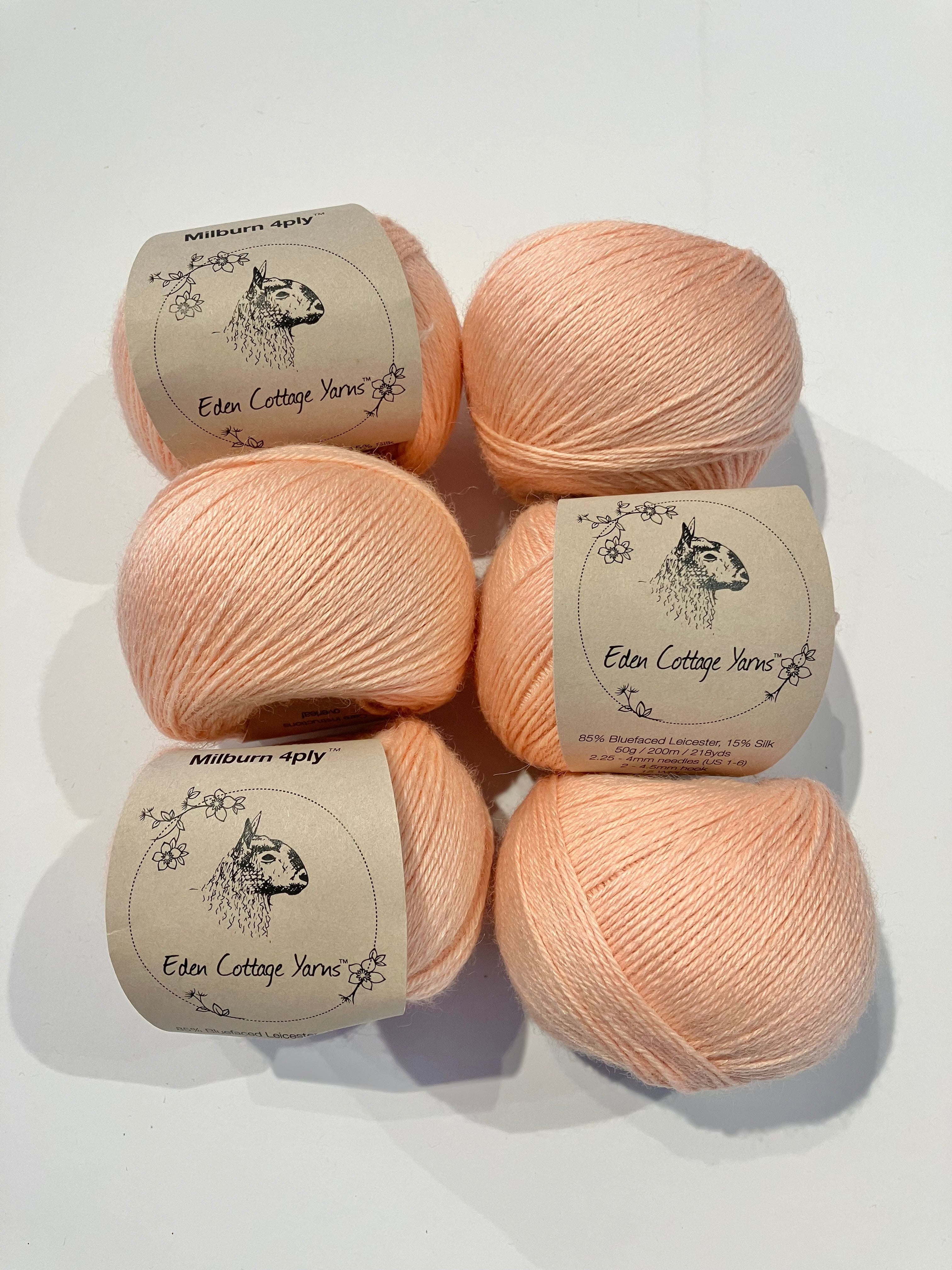 Eden Cottage Yarns - Milburn 4ply Yarn