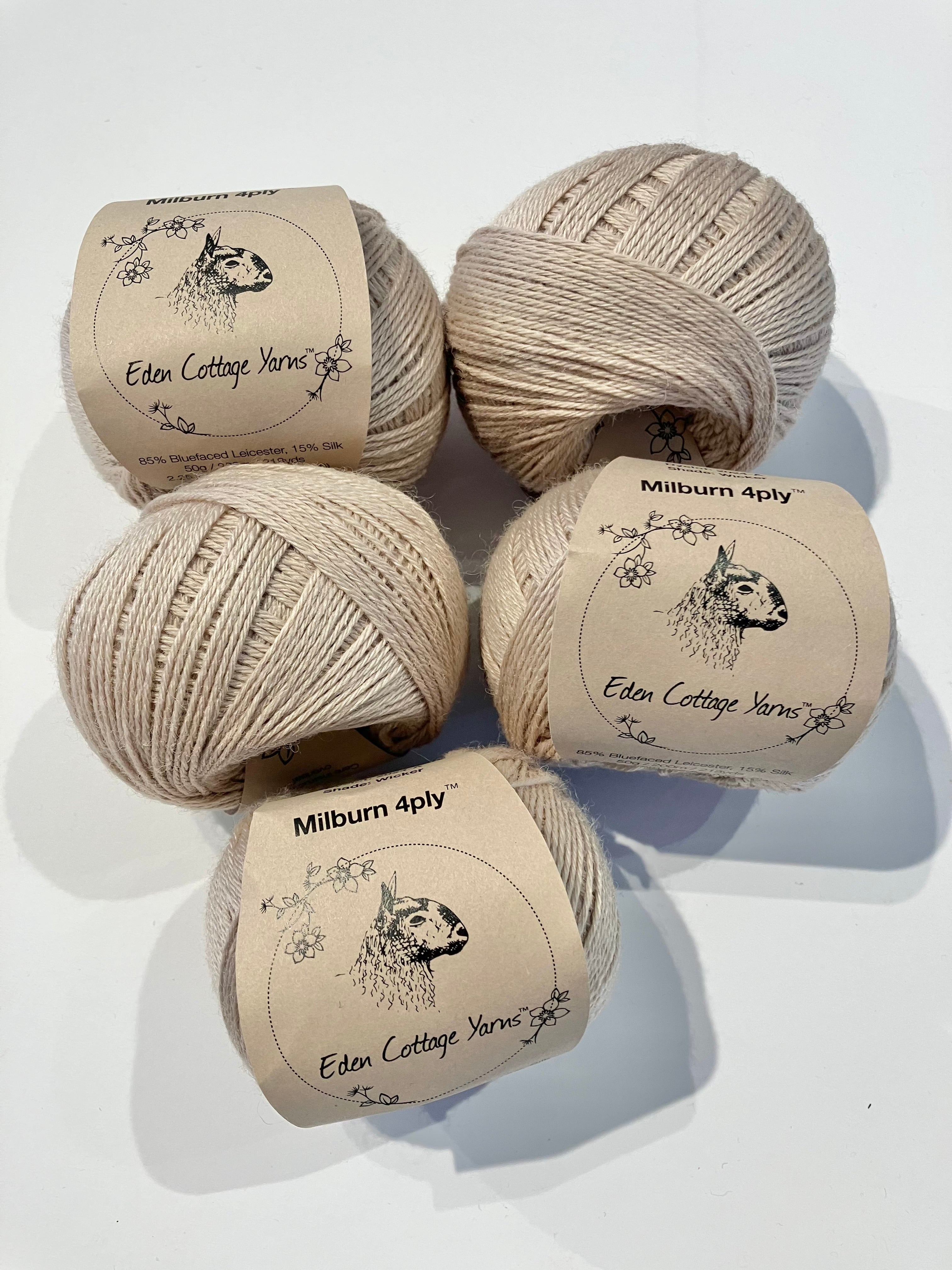 Eden Cottage Yarns - Milburn 4ply Yarn