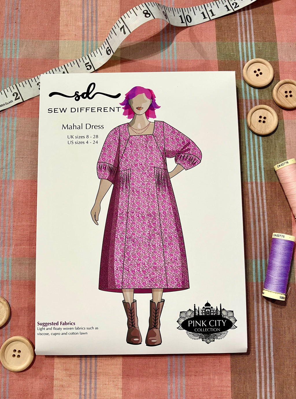 Mahal Dress: Sew Different Pattern