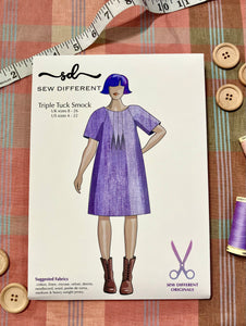 Triple Tuck Smock: Sew Different Pattern