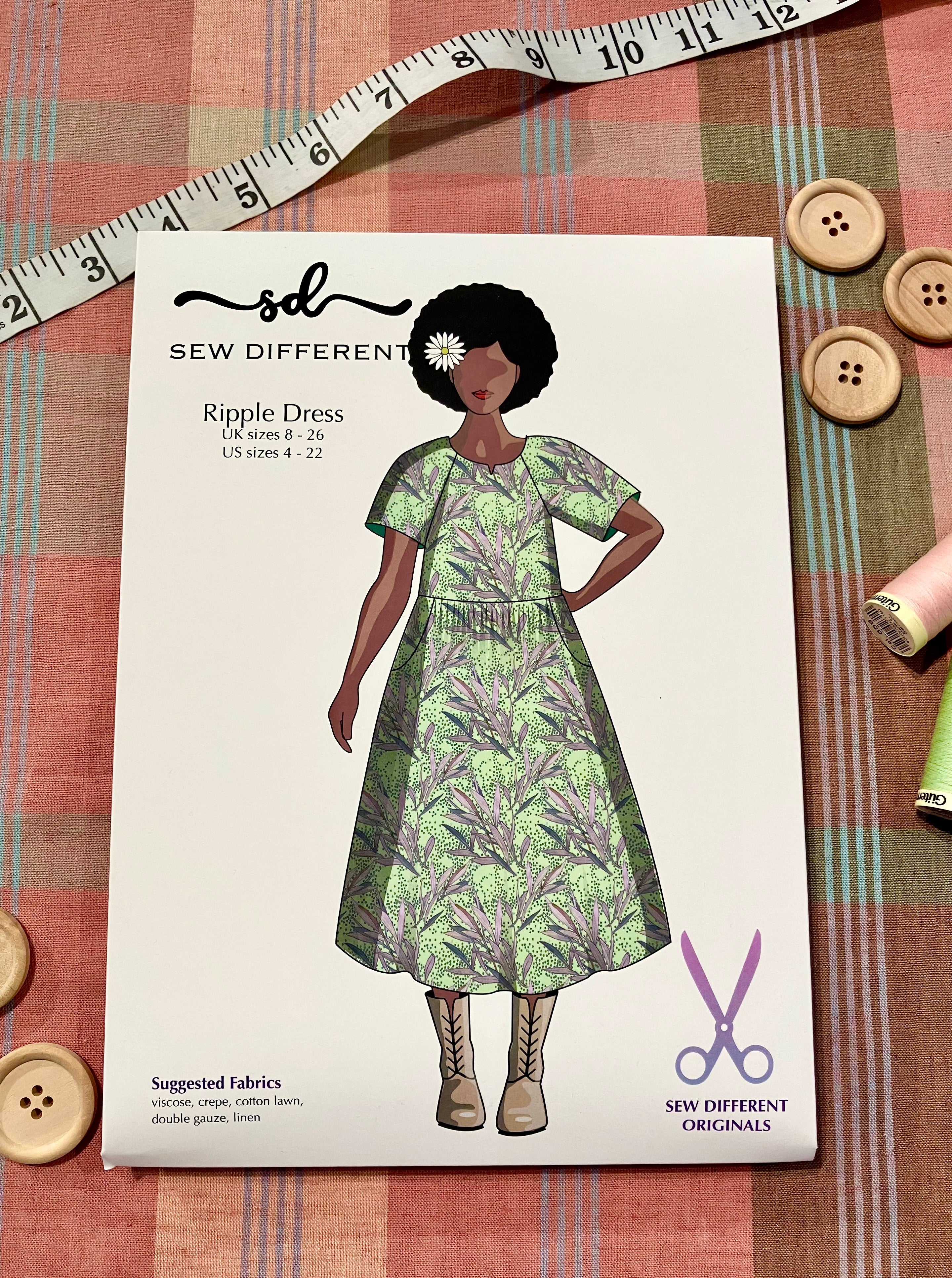 Ripple Dress: Sew Different Pattern