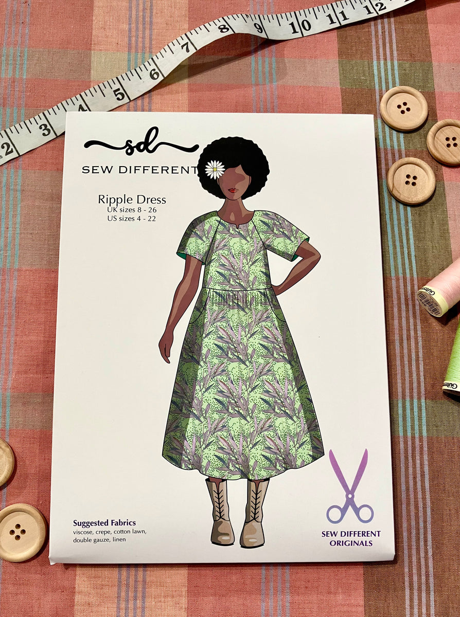 Ripple Dress: Sew Different Pattern – Seam Haberdashery