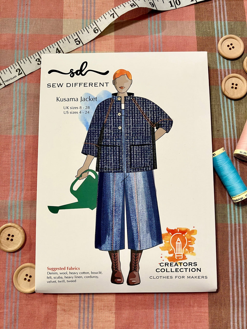 Kusama Jacket: Sew Different Pattern
