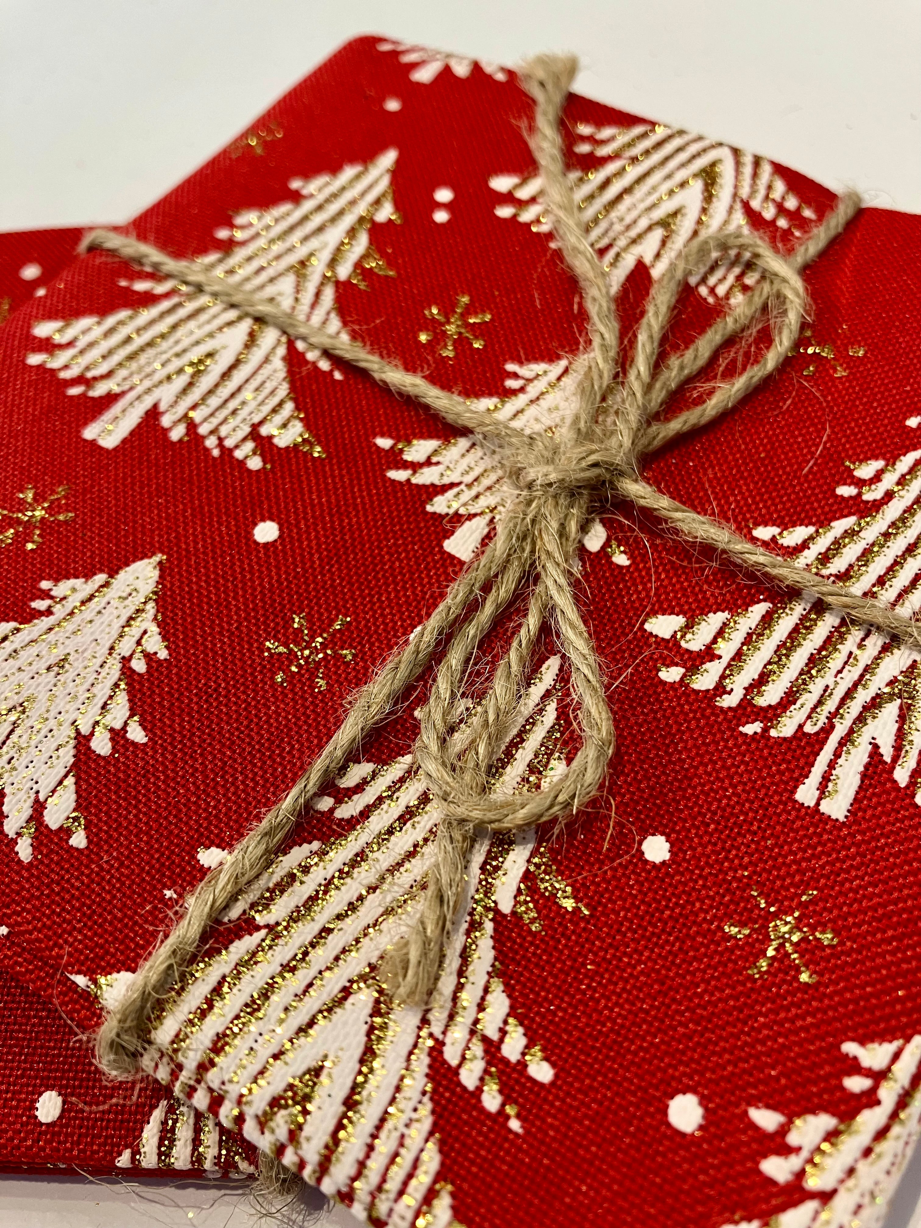 Festive Fabric Fat Quarters - Cotton Canvas