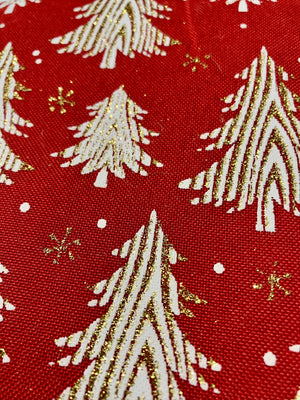 Festive Fabric Fat Quarters - Cotton Canvas