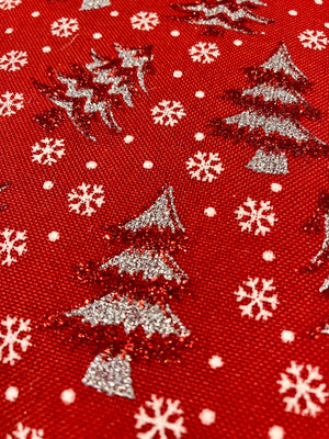 Festive Fabric Fat Quarters - Cotton Canvas