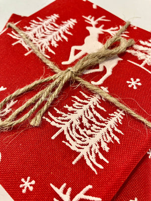 Festive Fabric Fat Quarters - Cotton Canvas