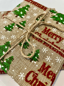 Festive Fabric Fat Quarters - Cotton Canvas