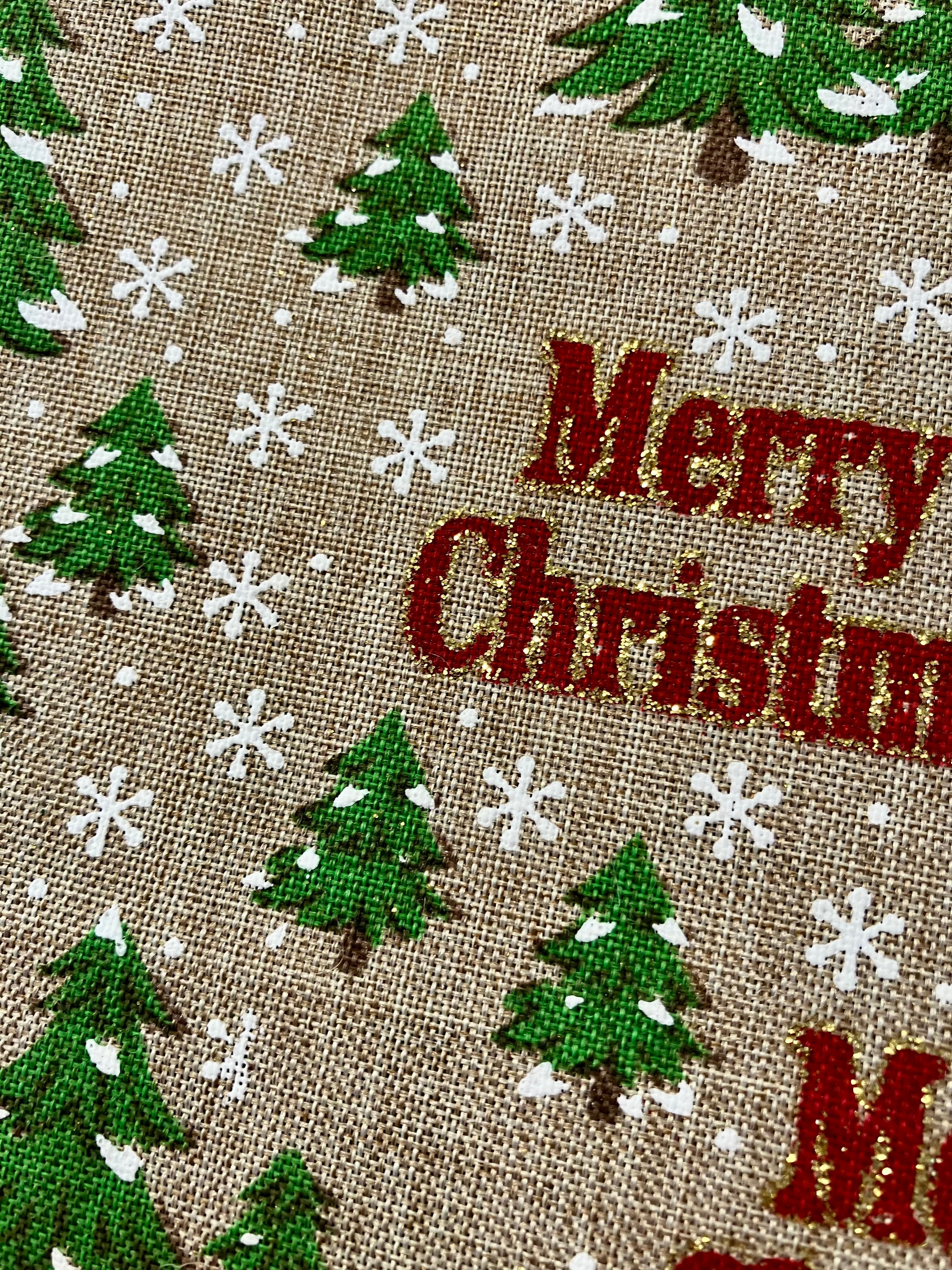 Festive Fabric Fat Quarters - Cotton Canvas
