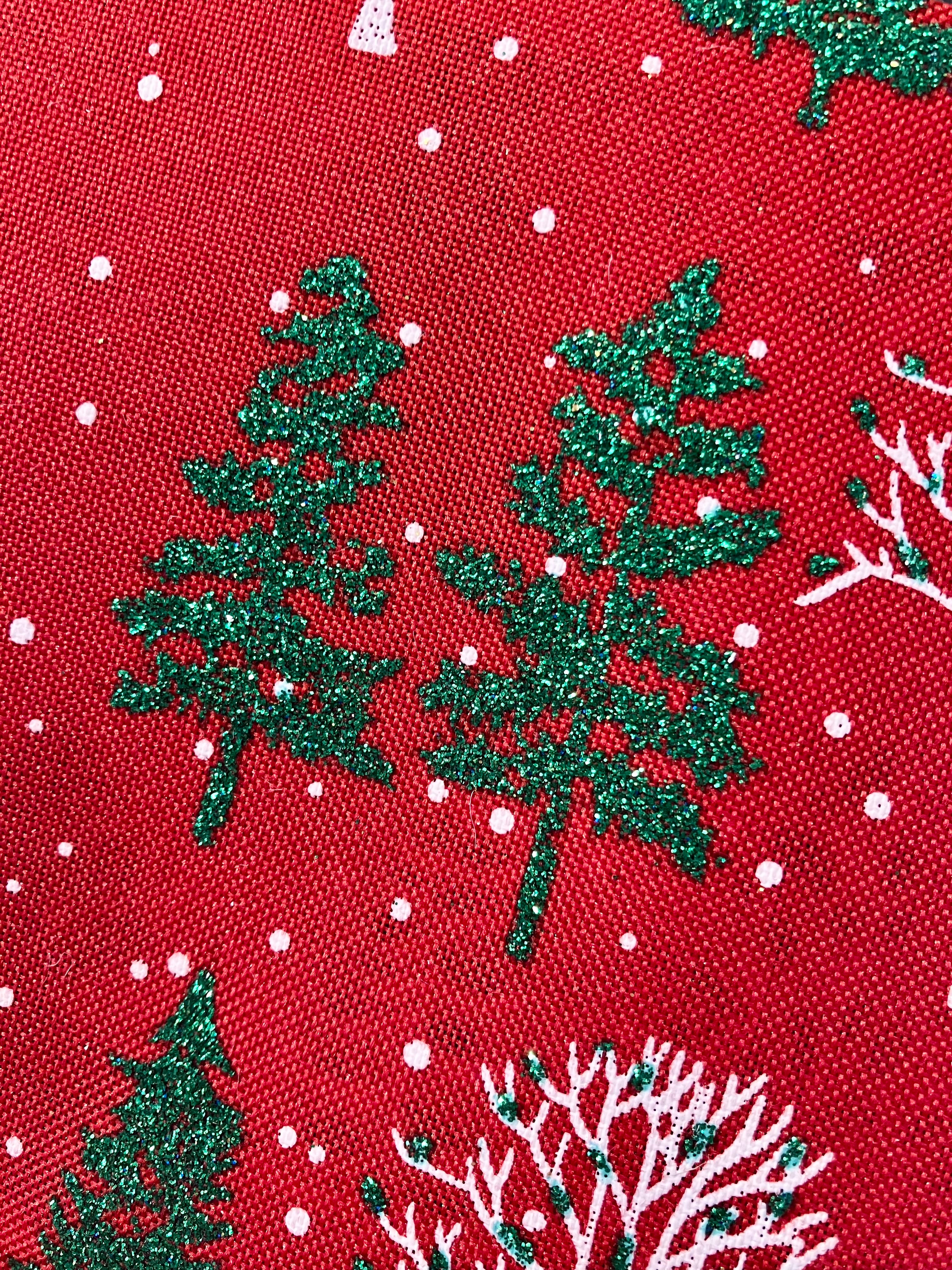 Festive Fabric Fat Quarters - Cotton Canvas