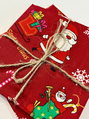 Festive Fabric Fat Quarters - Printed Cotton