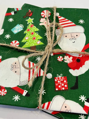 Festive Fabric Fat Quarters - Printed Cotton