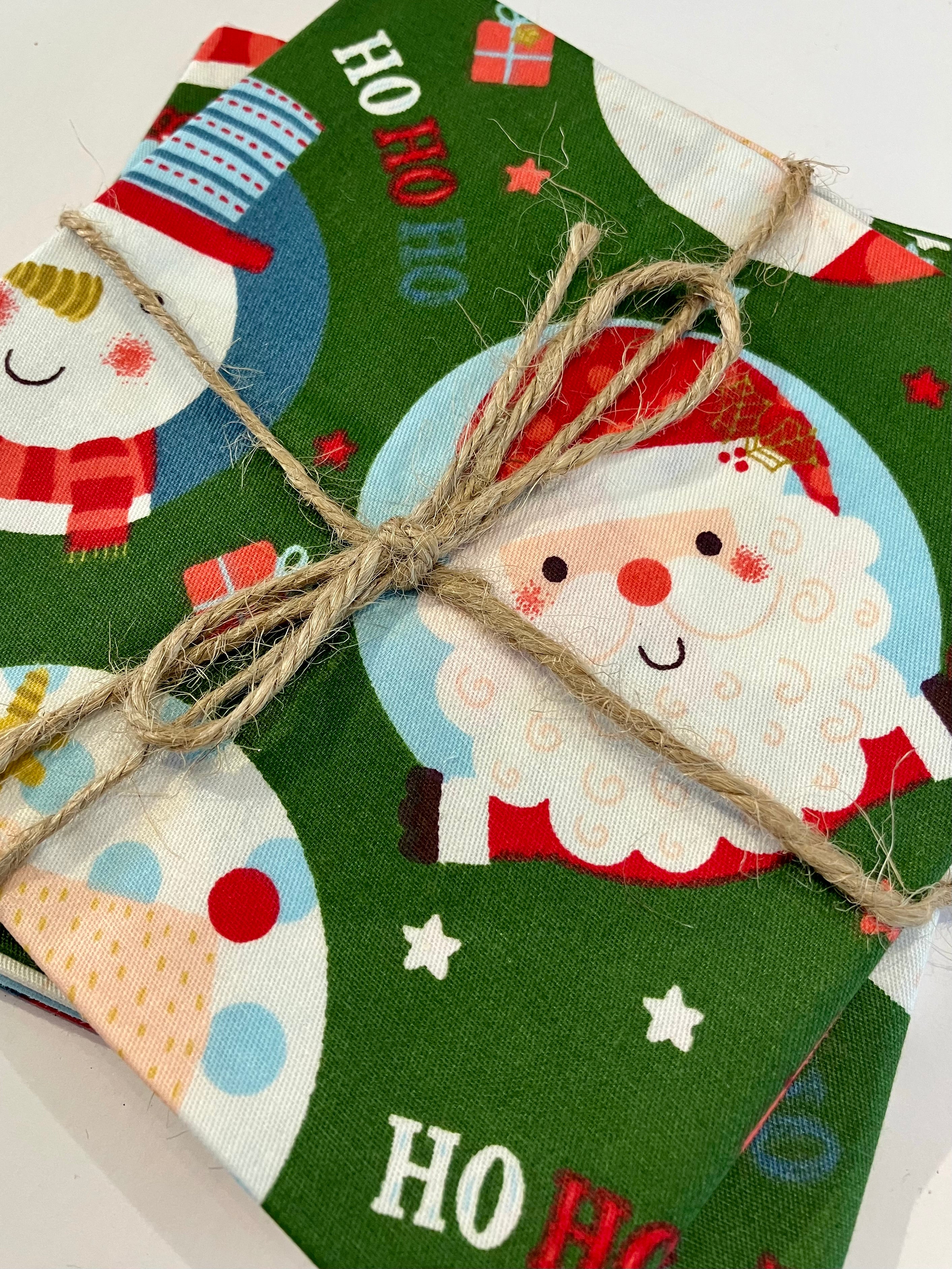 Festive Fabric Fat Quarters - Printed Cotton