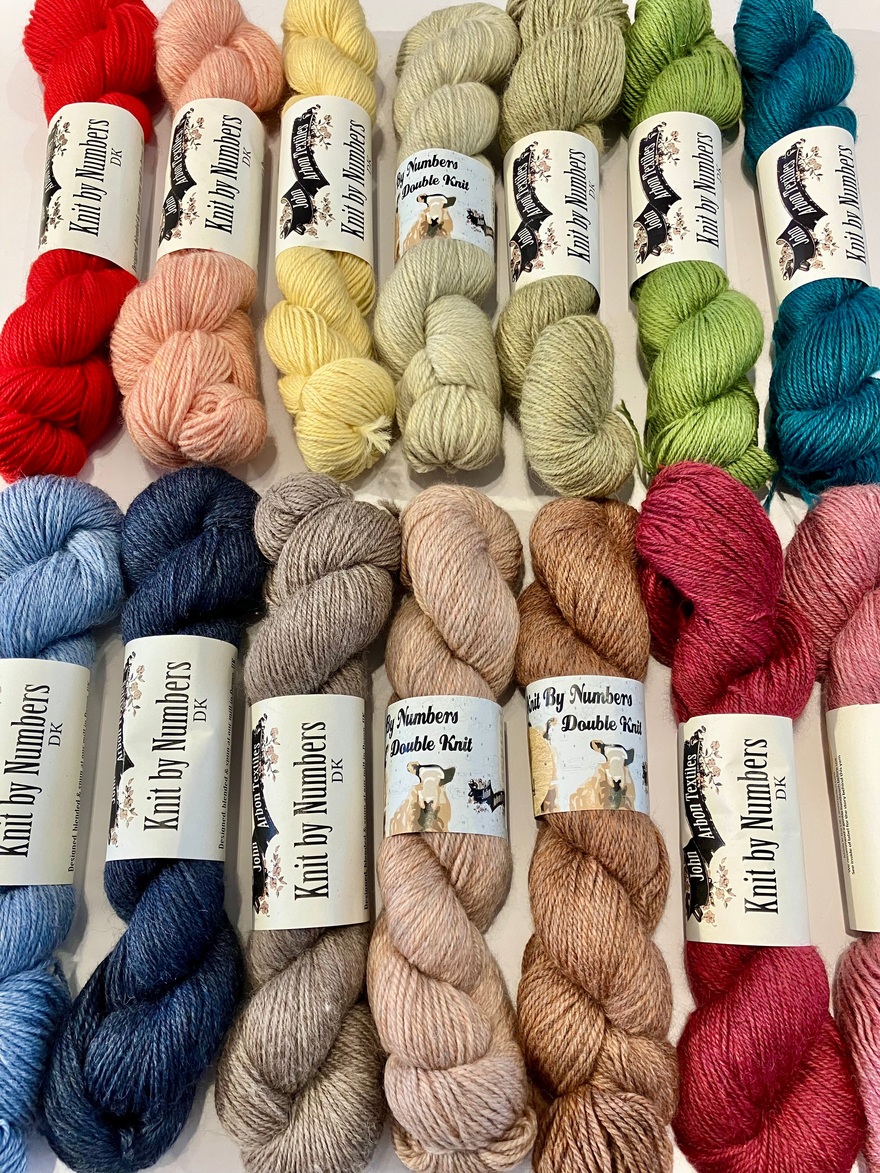 John Arbon Textiles: Knit By Numbers - DK