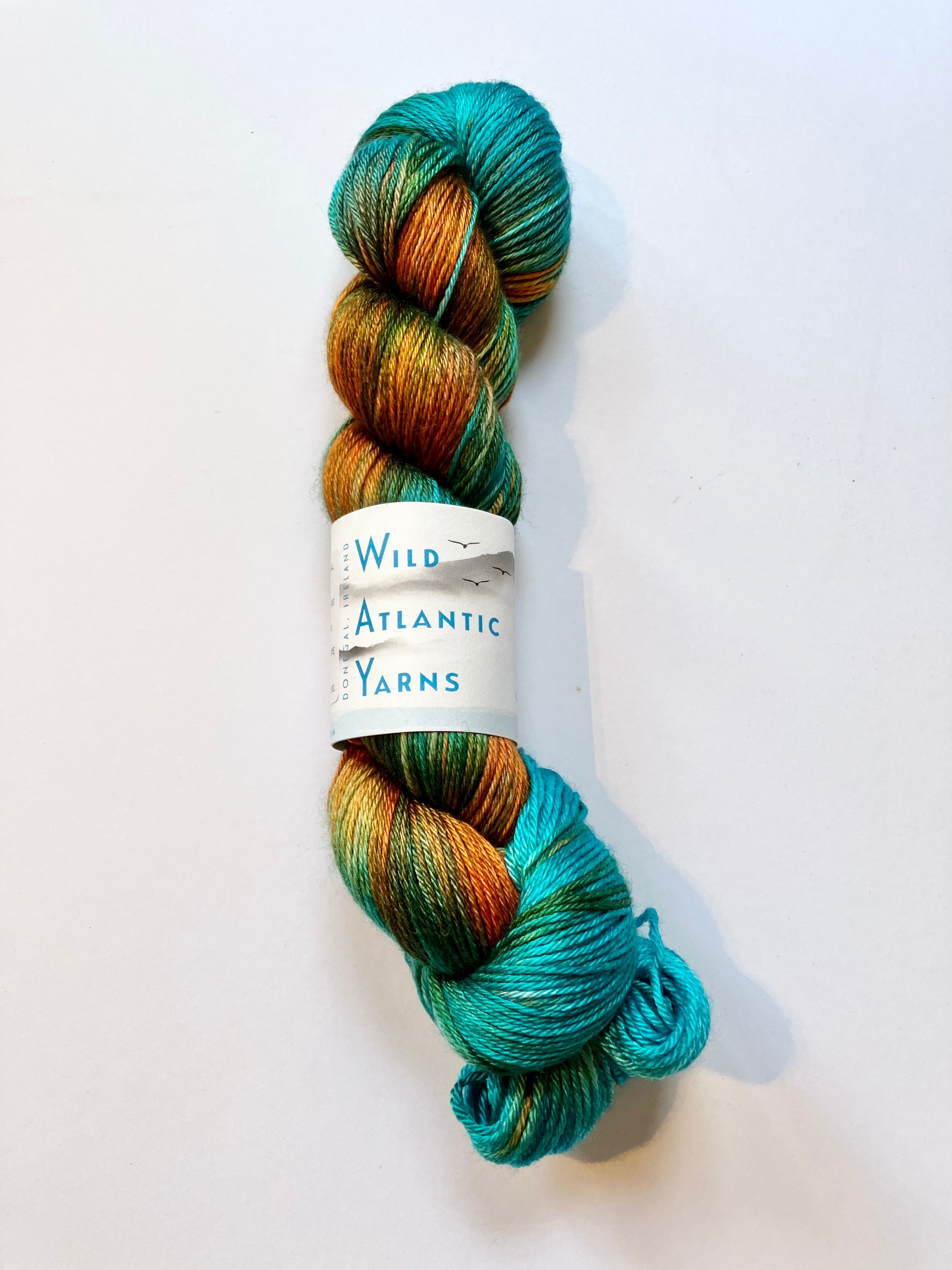 Wild Atlantic Yarns - Variegated Niamh 4 PLY Yarn