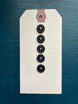 Merchant & Mills: Black Cotton Buttons: 11mm