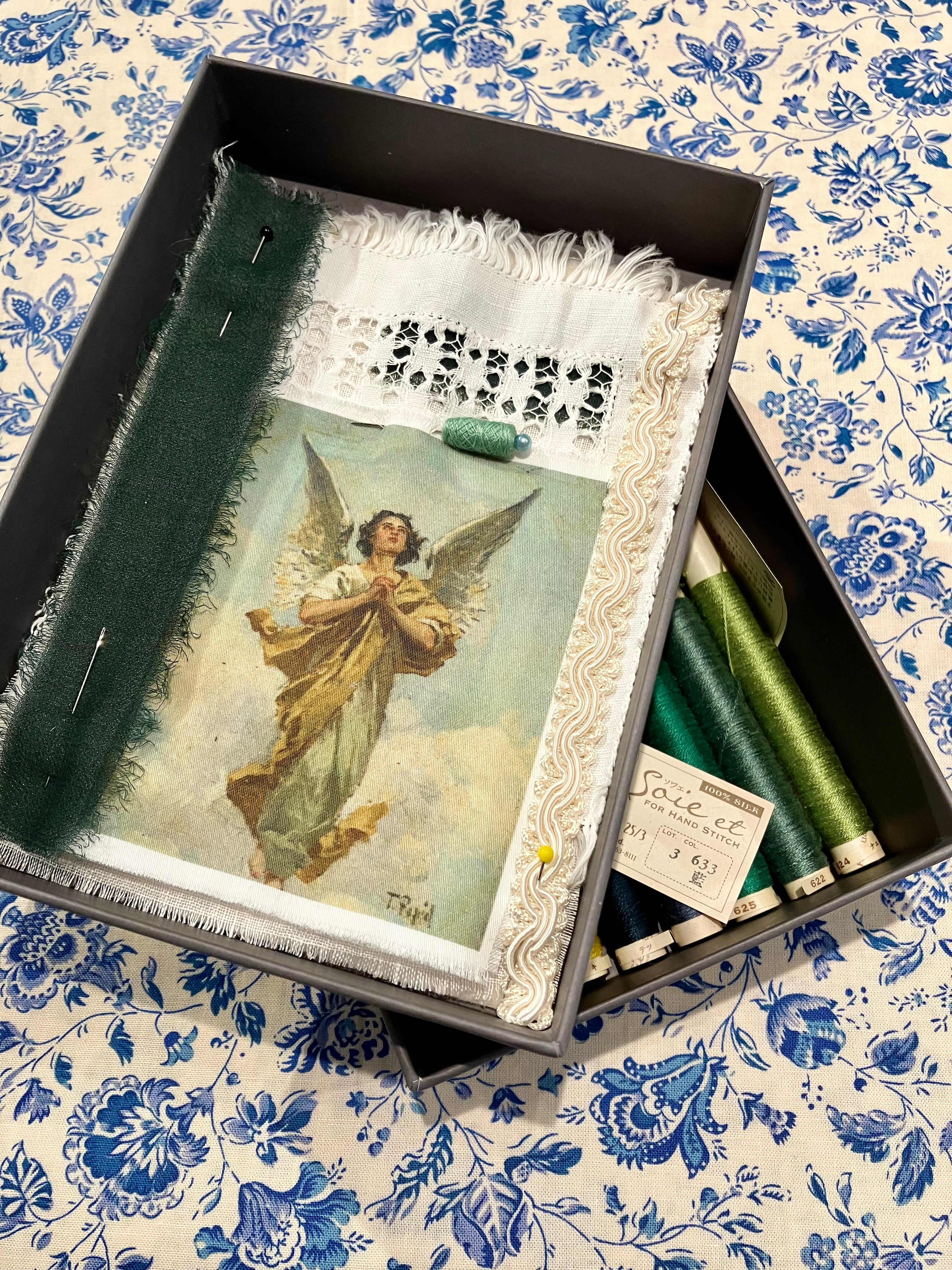 Hand Embroidery Kit: Angel Theme 2