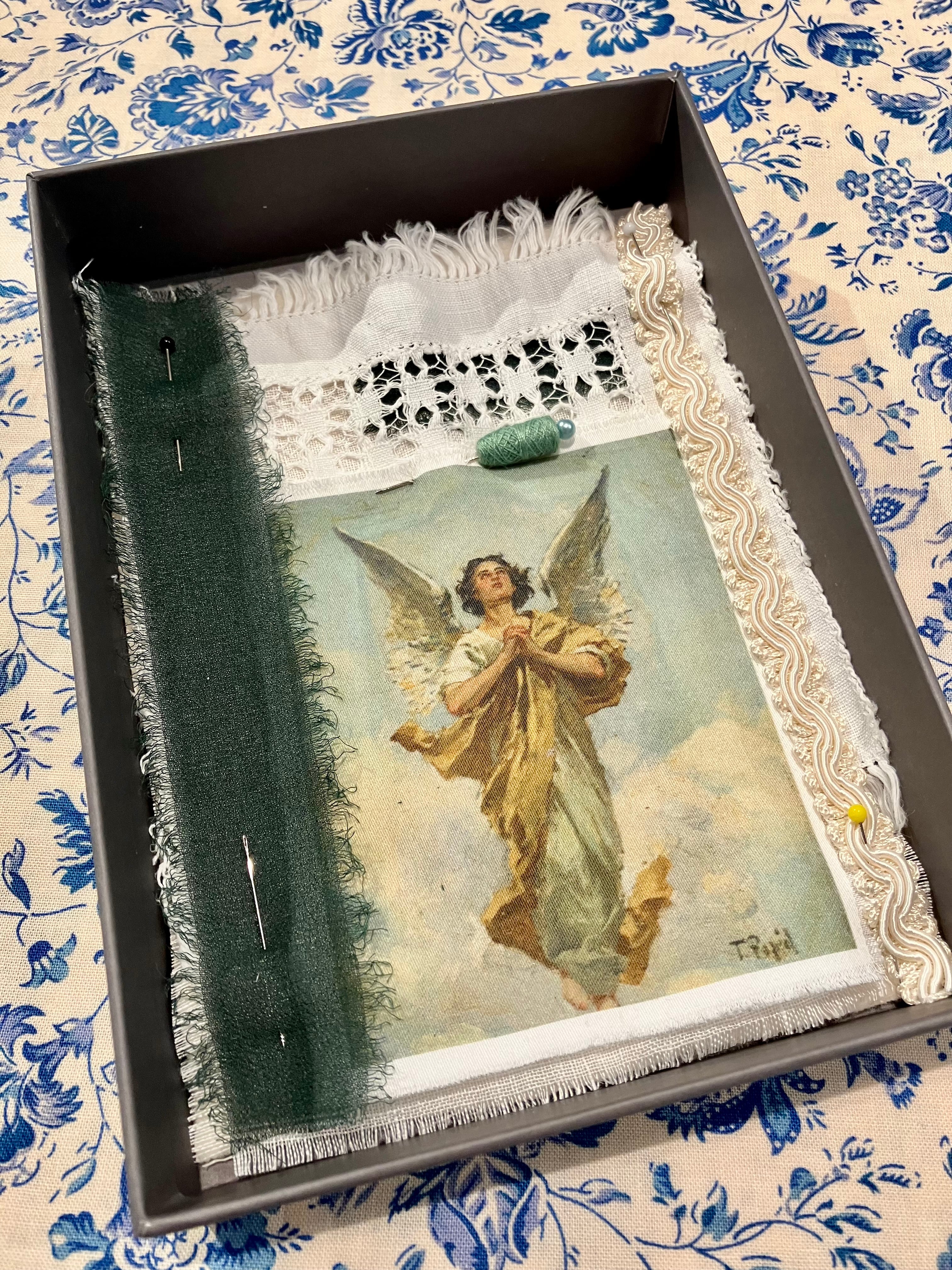 Hand Embroidery Kit: Angel Theme 2