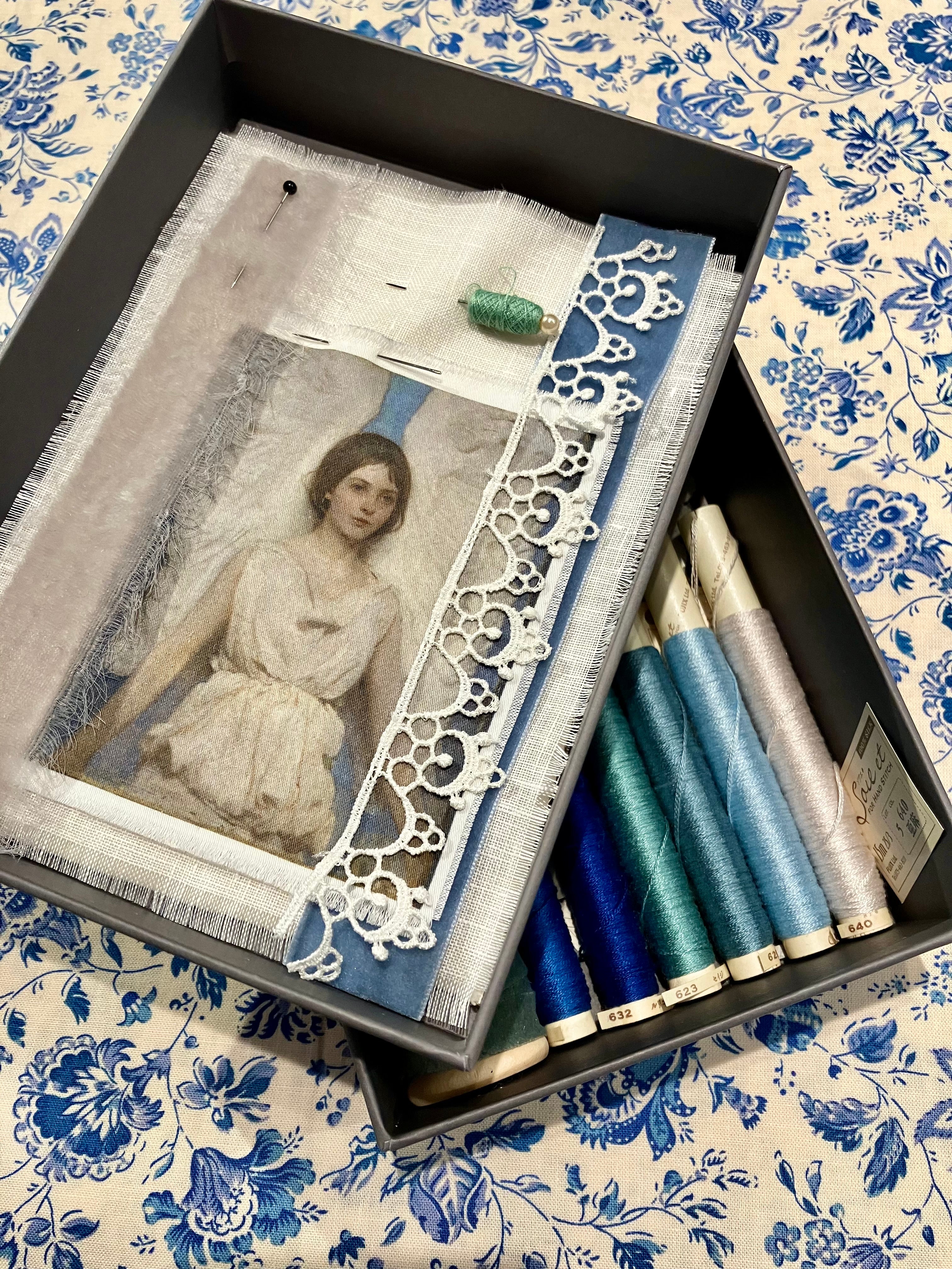 Hand Embroidery Kit: Angel Theme