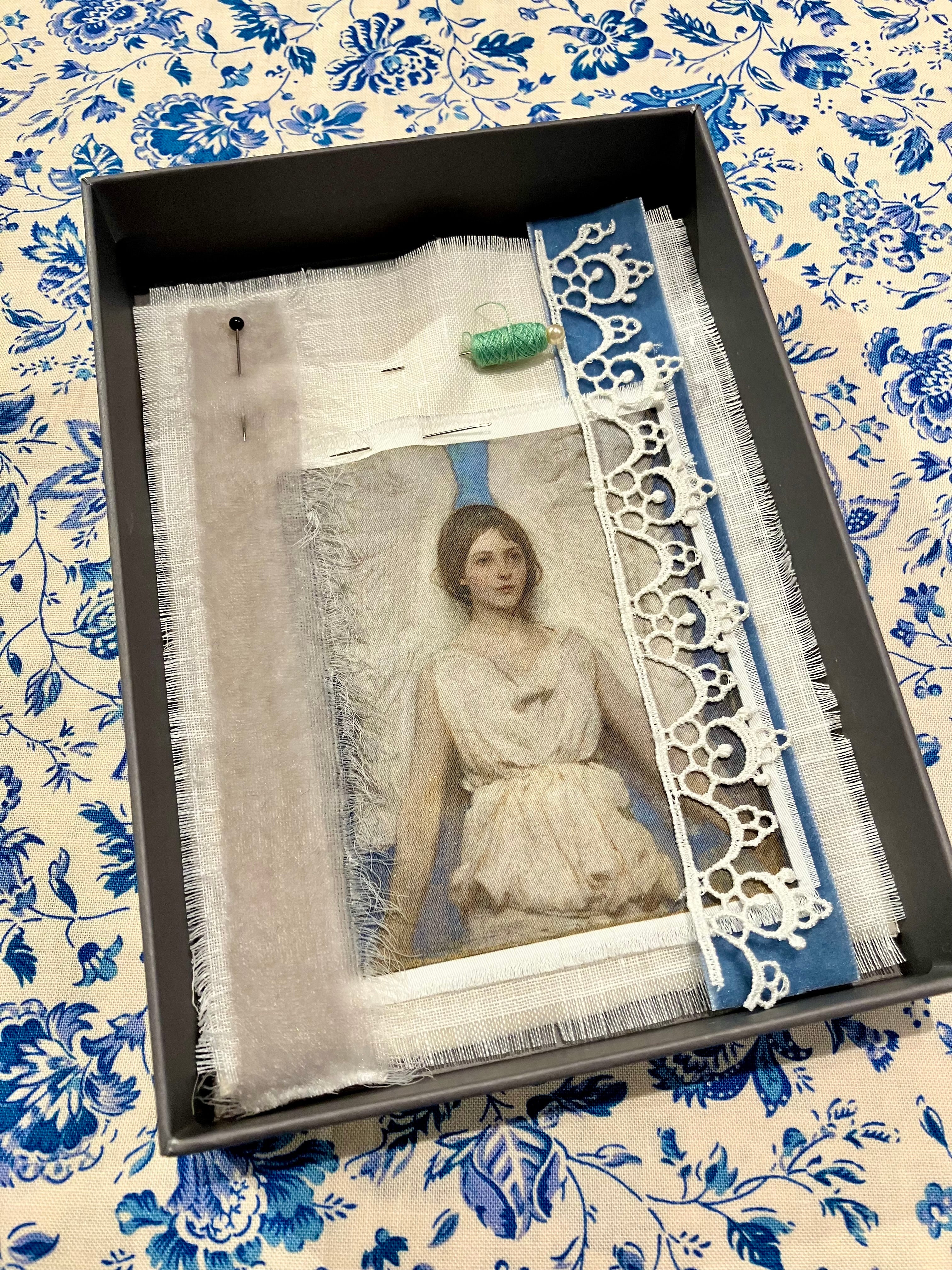 Hand Embroidery Kit: Angel Theme