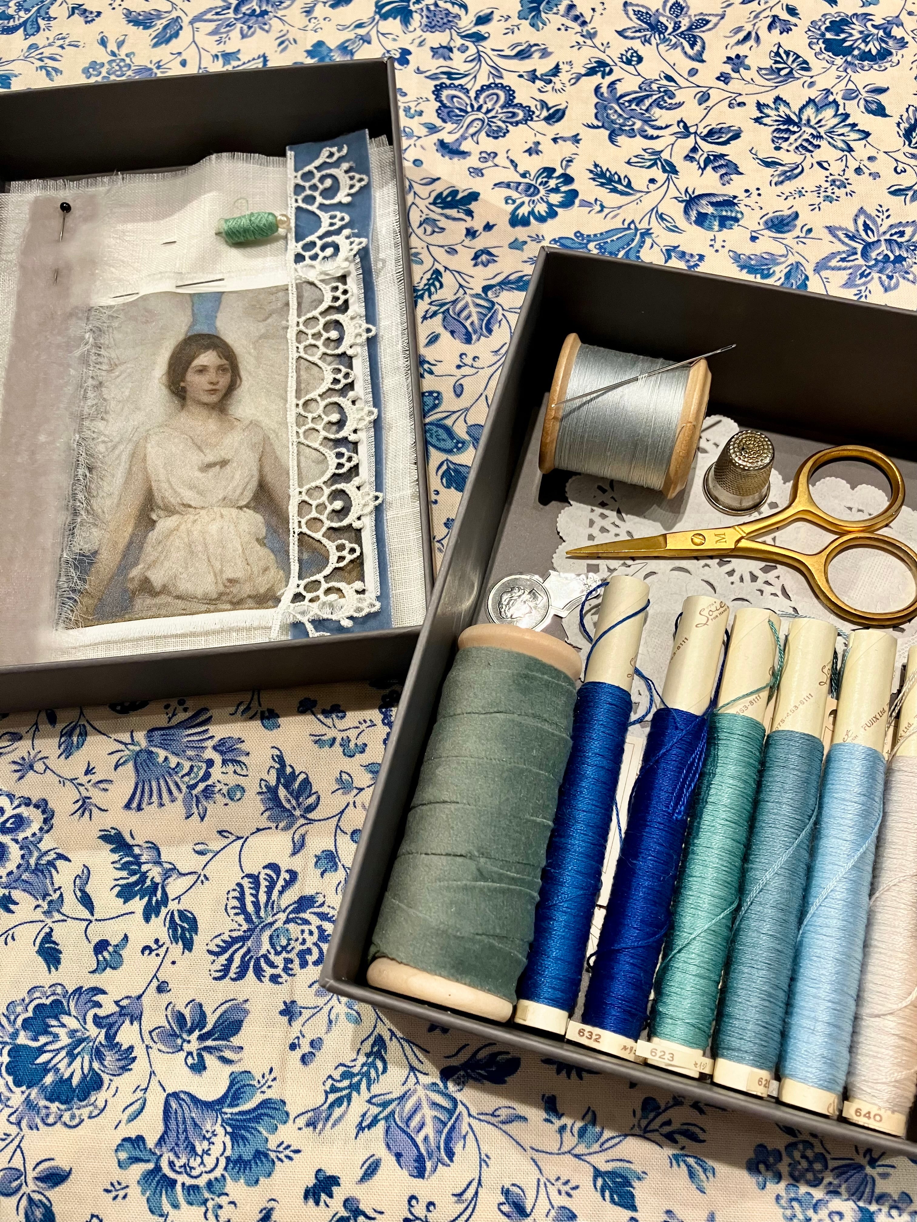 Hand Embroidery Kit: Angel Theme