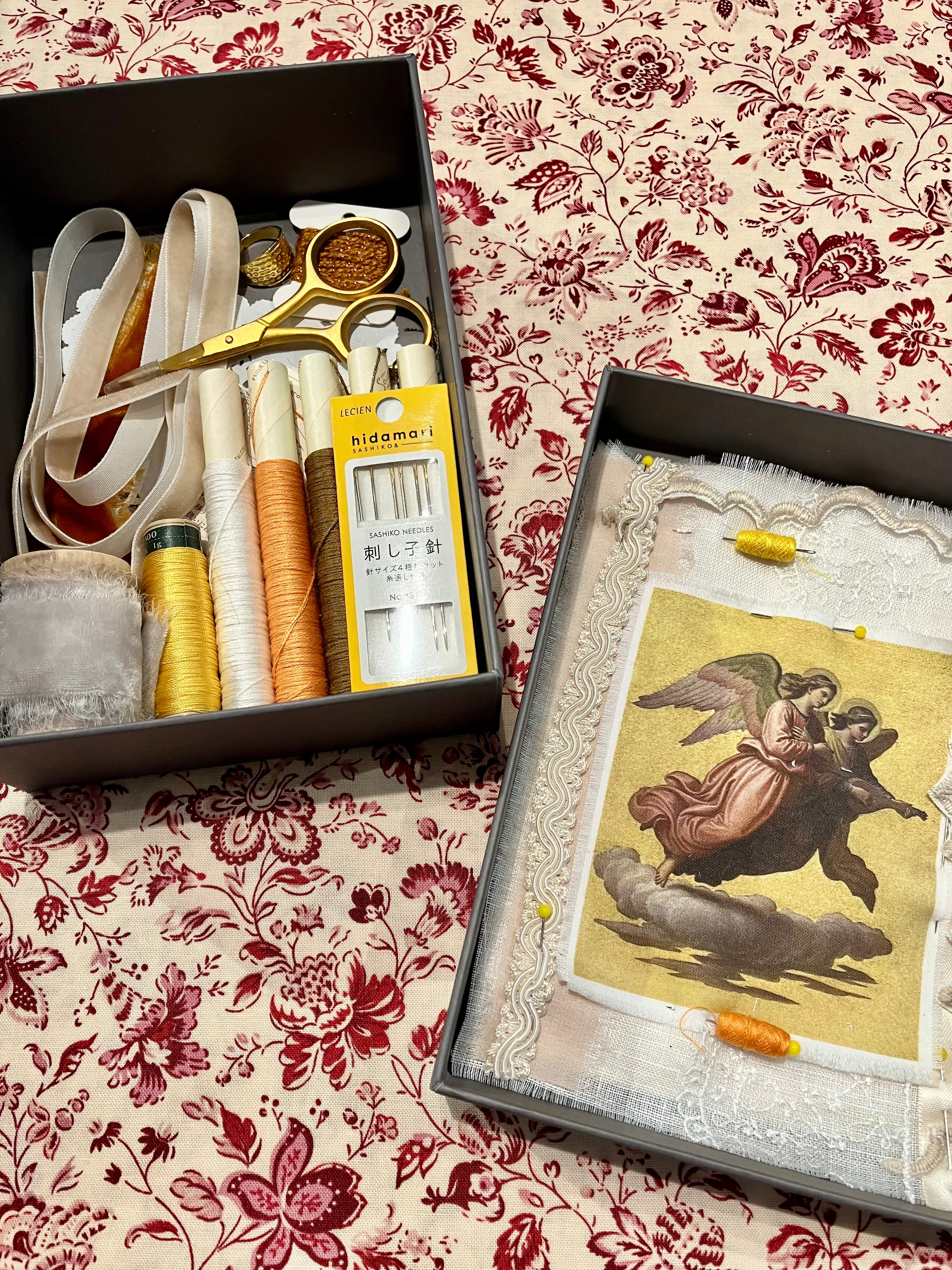 Hand Embroidery Kit: Angel Theme 3