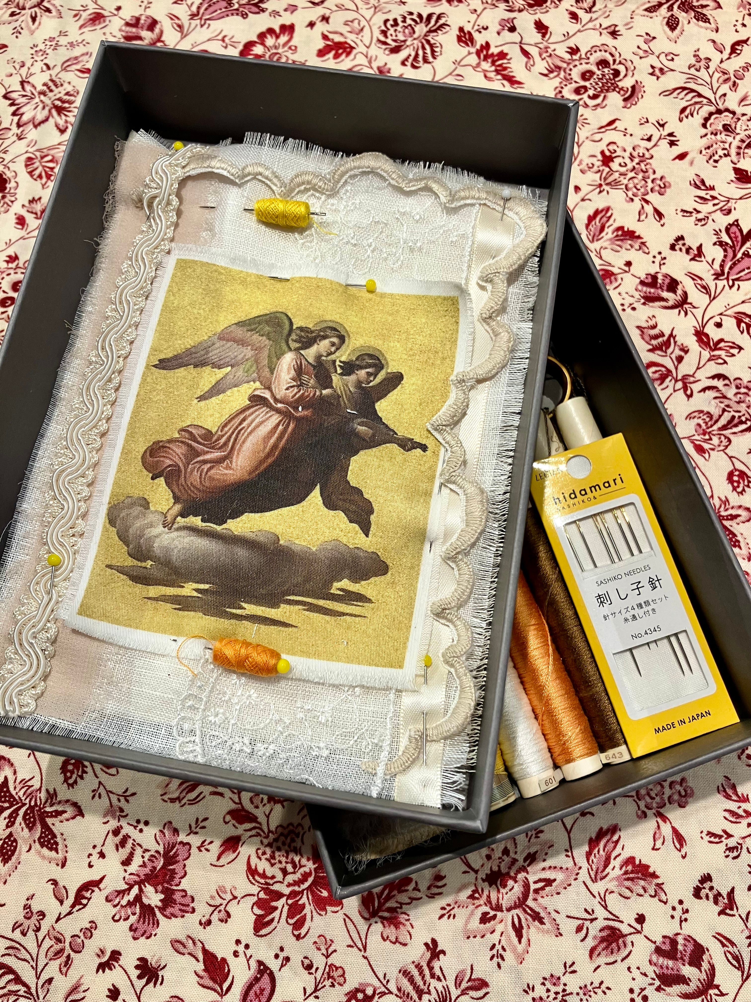 Hand Embroidery Kit: Angel Theme 3