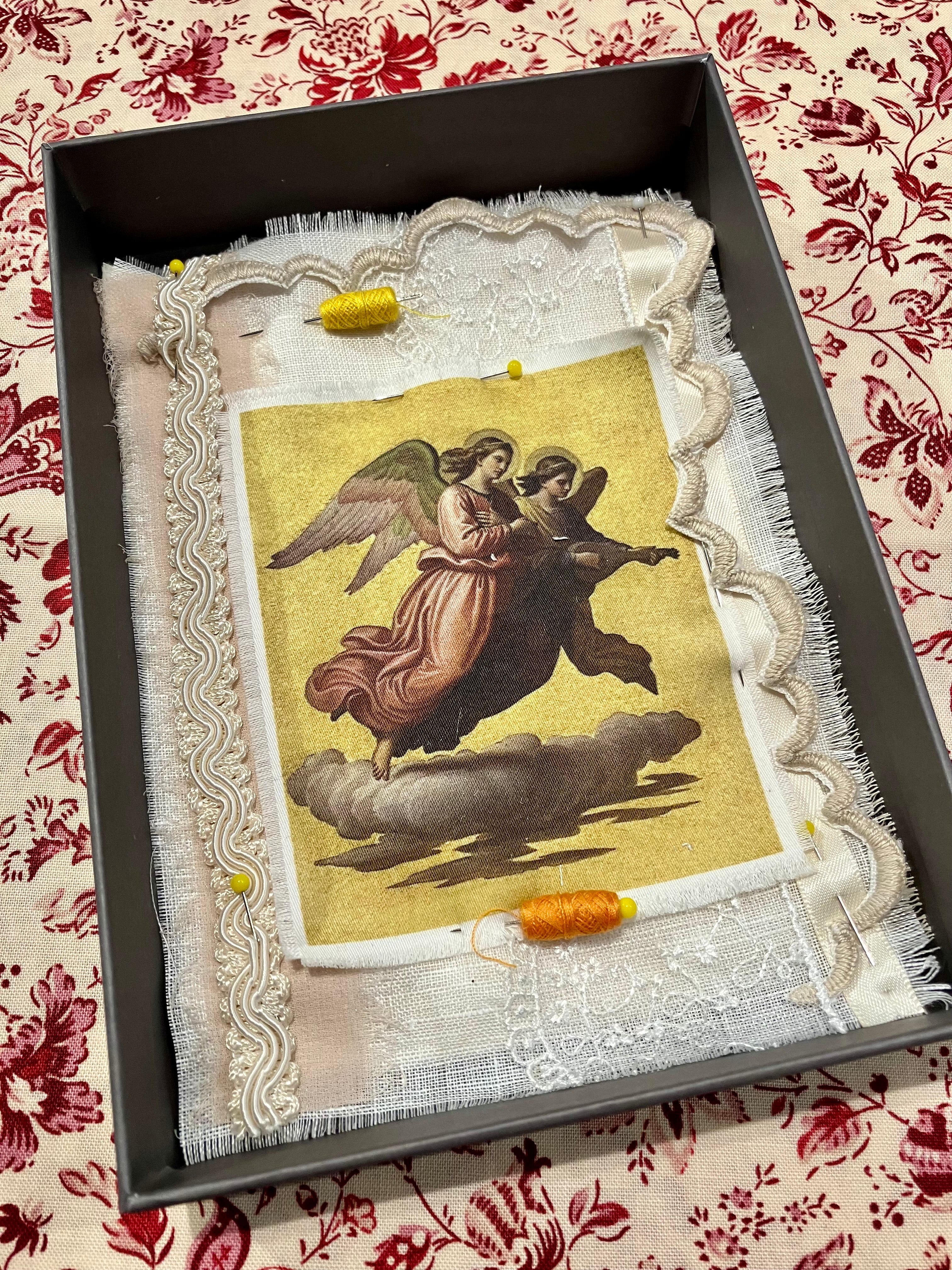 Hand Embroidery Kit: Angel Theme 3