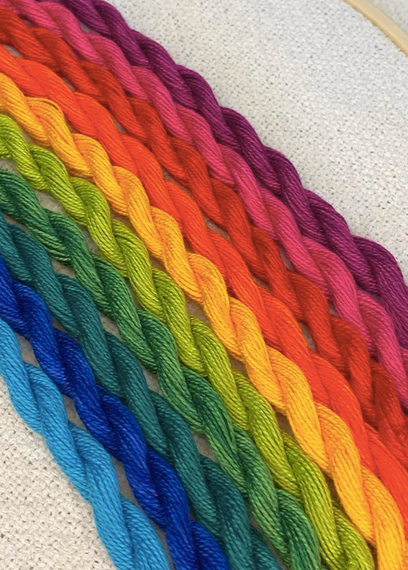 Paint-Box Threads - Perle 8 - 10x pack - Brights Collection