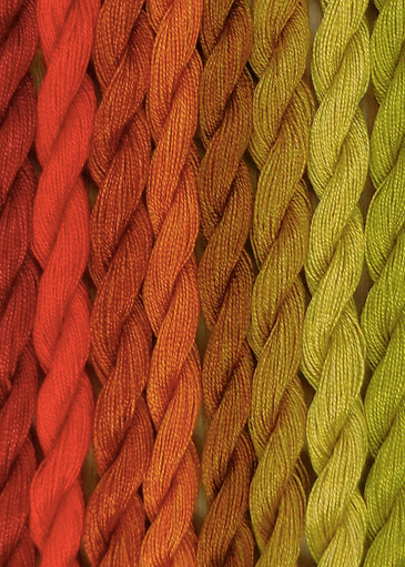 Paint-Box Threads - Perle 12 Cotton - 10x pack - Maple Leaves Collection