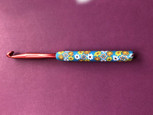 Aluminum crochet hook