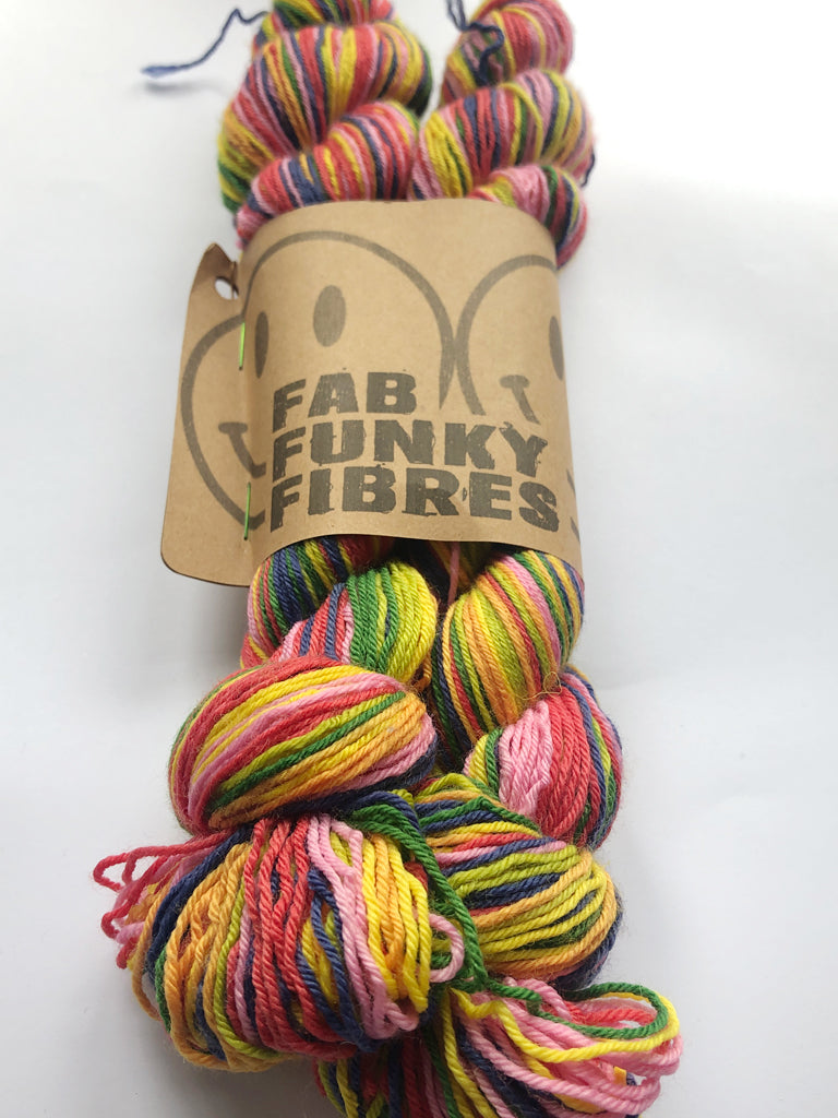 Fab Funky Fibres - Self-striping hand-dyed yarn