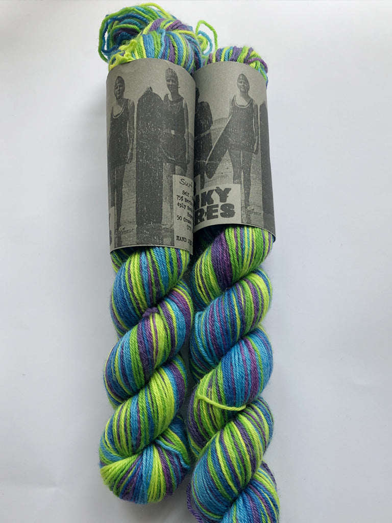 Fab Funky Fibres - Self-striping hand-dyed yarn