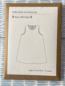 Two Stitches: Frida dress & swing top