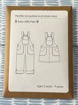 Two Stitches: Freddie dungarees & pinafore dress