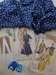 Vintage Dress Kit: Geometric print