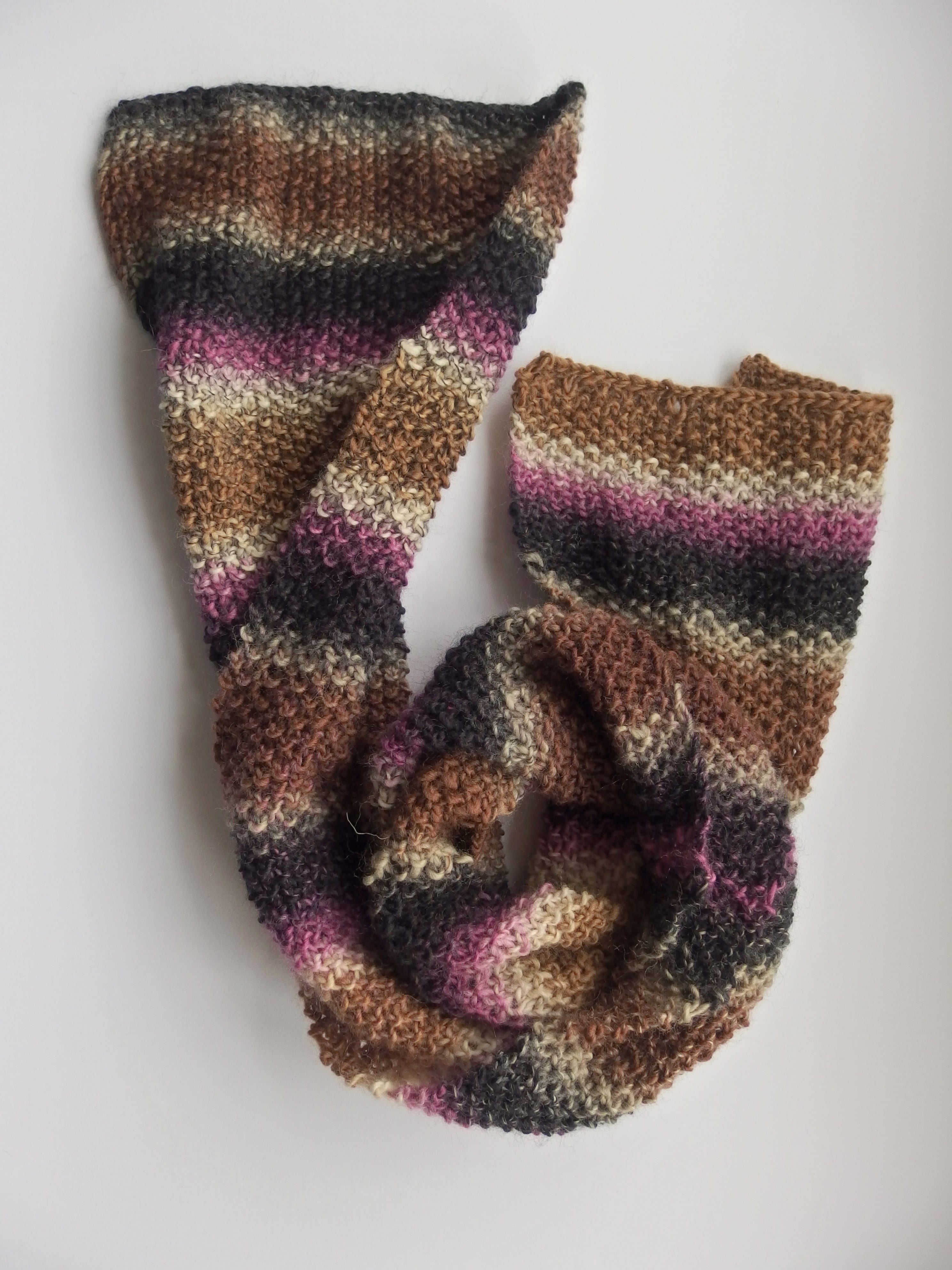 Scarf - Extraordinarily soft 100% wool - Autumn Colours