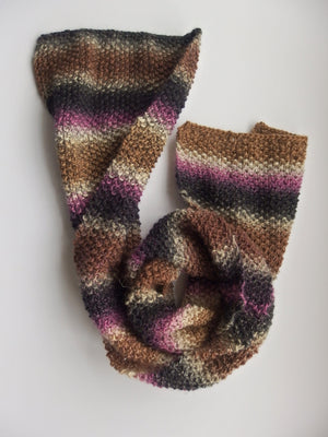 Scarf - Extraordinarily soft 100% wool - Autumn Colours