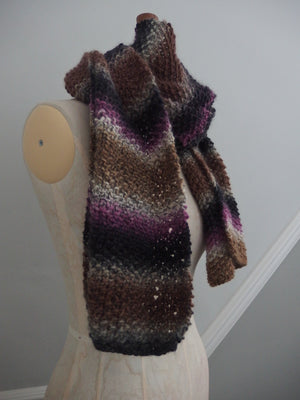 Scarf - Extraordinarily soft 100% wool - Autumn Colours