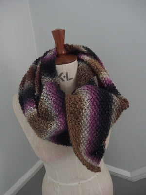 Scarf - Extraordinarily soft 100% wool - Autumn Colours