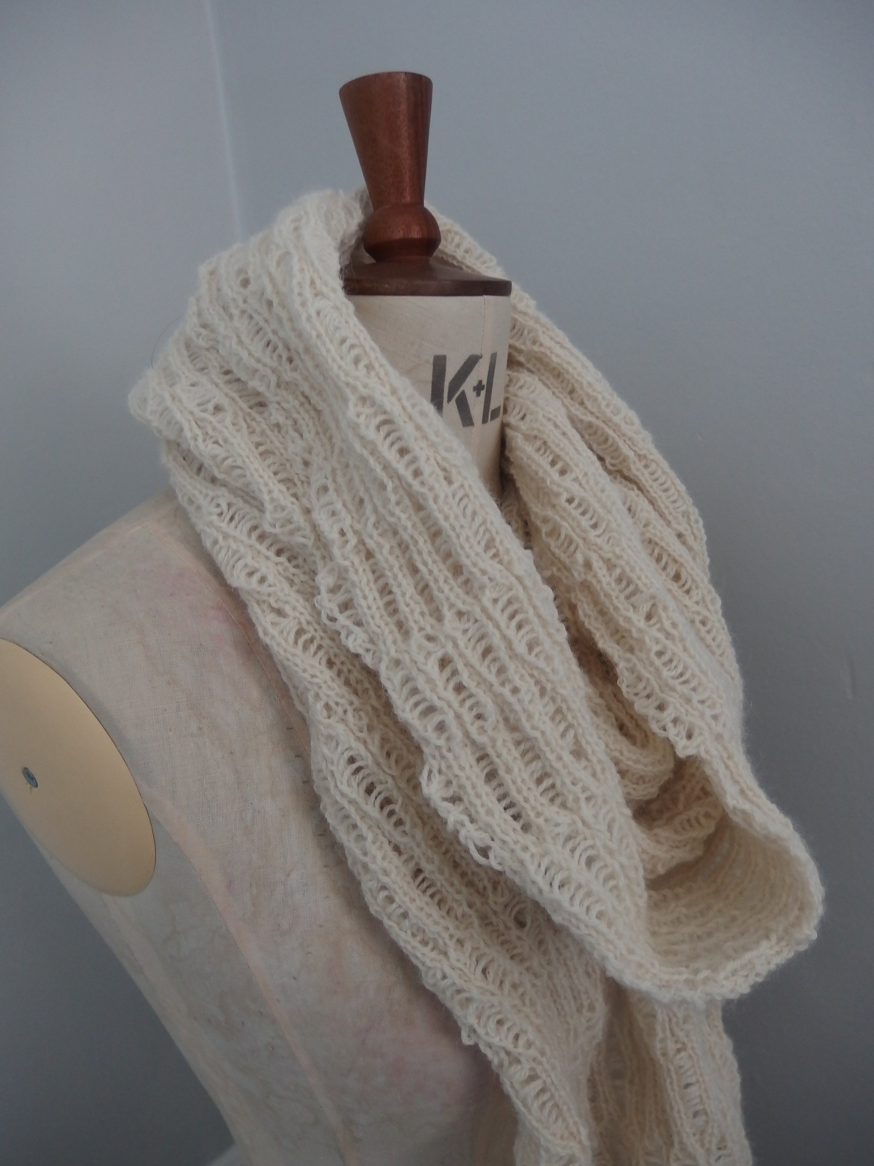 Scarf - Extraordinarily soft 100% Alpaca - Vanilla