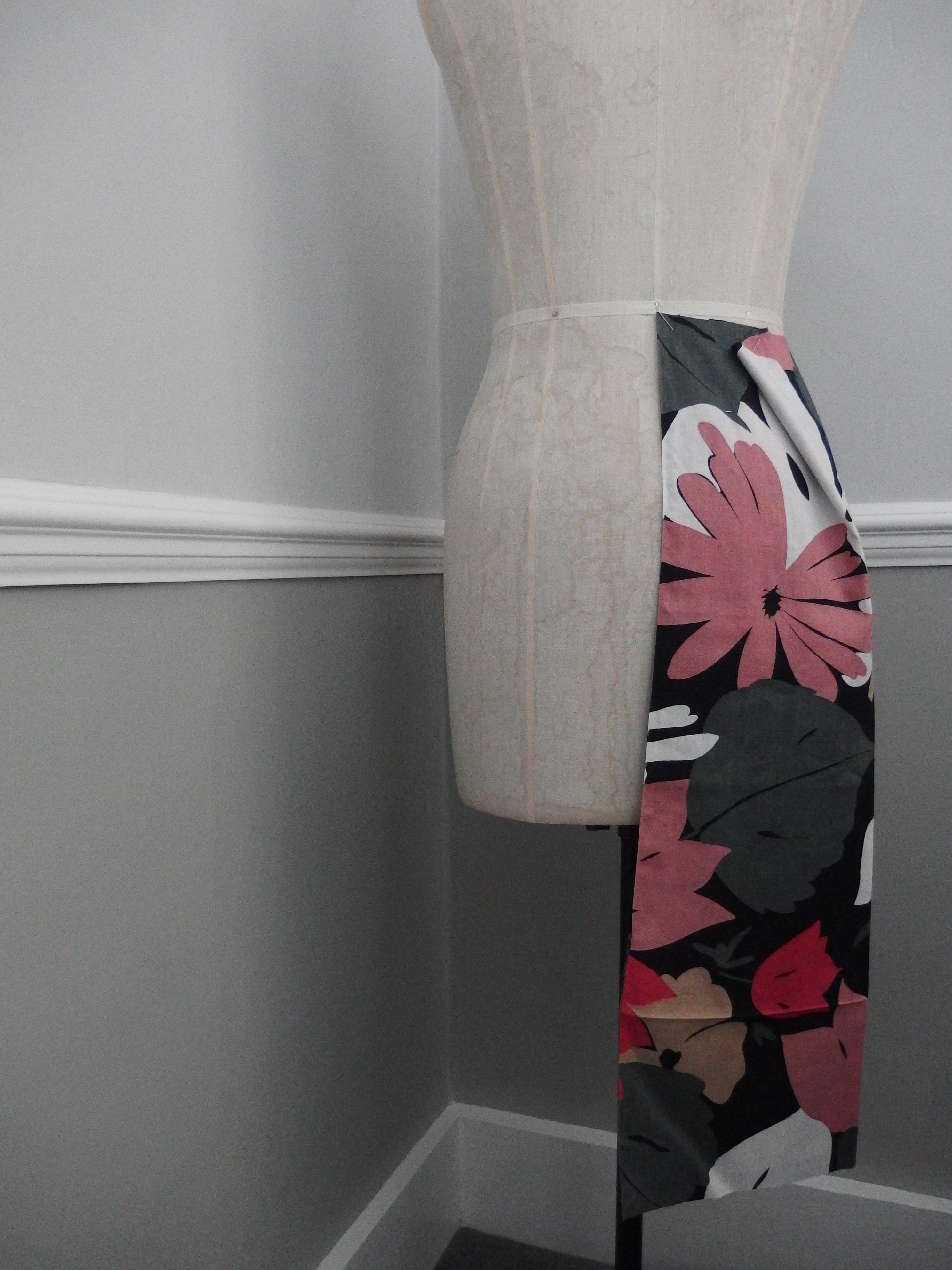Vintage Skirt Kits: Botanical Print