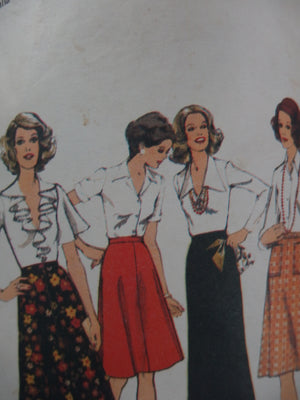 Vintage Skirt Kits: Botanical Print
