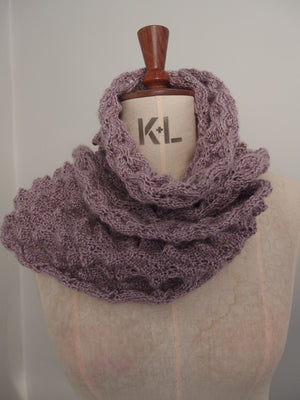 Scarf - Extraordinarily Soft 100% Alpaca - Mulberry