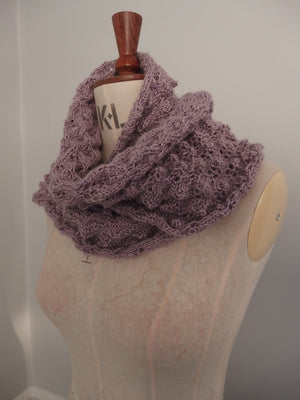 Scarf - Extraordinarily Soft 100% Alpaca - Mulberry