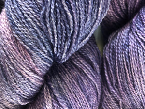 Fyberspates Gleem Lace: Blueberry