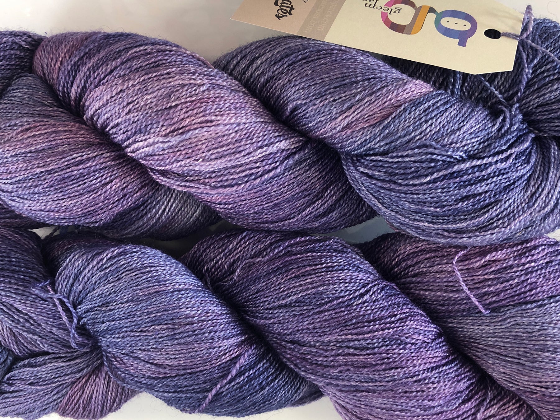 Fyberspates Gleem Lace: Blueberry