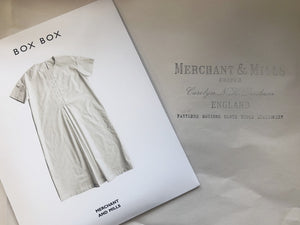 Box Box: Merchant & Mills pattern