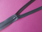 Concealed Zip: Dark Grey